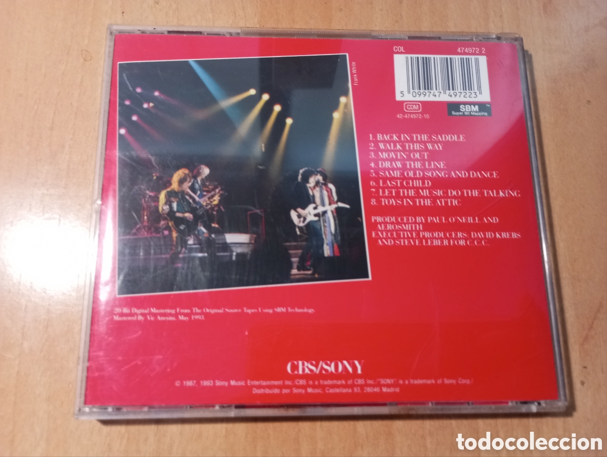 CDs de m&uacute;sica: CD Aerosmith classics live II edici&oacute;n limitada - Foto 2