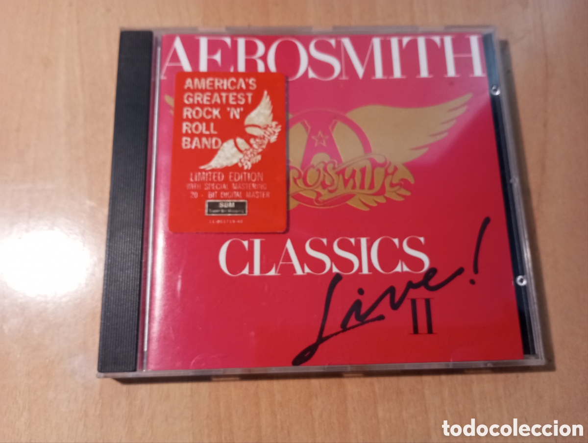 CDs de m&uacute;sica: CD Aerosmith classics live II edici&oacute;n limitada - Foto 1