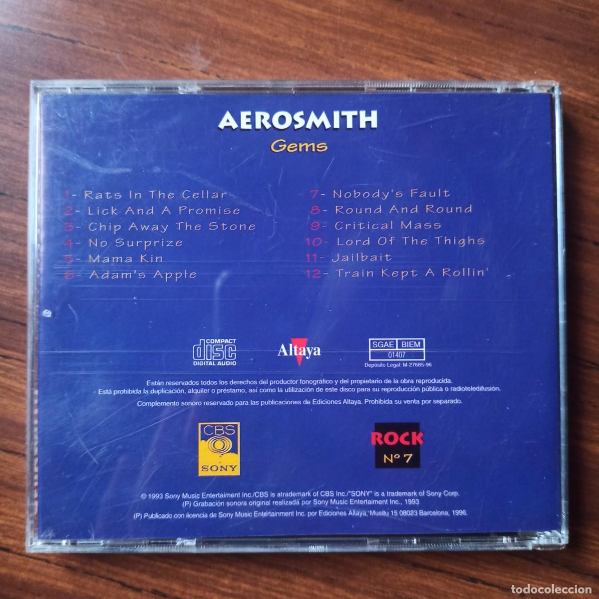 CDs de m&uacute;sica: CD Aerosmith &ndash; Gems - Foto 2