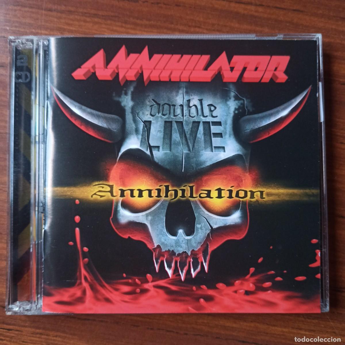 CDs de m&uacute;sica: CD Annihilator &ndash; Double Live Annihilation - Foto 1