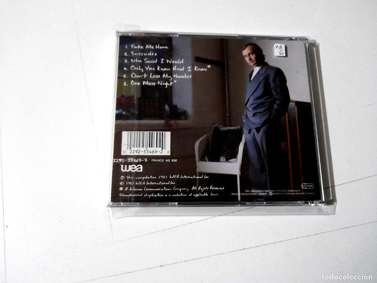 CDs de m&uacute;sica: PHILL COLLINS &rdquo;12 &rdquo; ERS&rdquo; CD 6 TRACKS - Foto 2