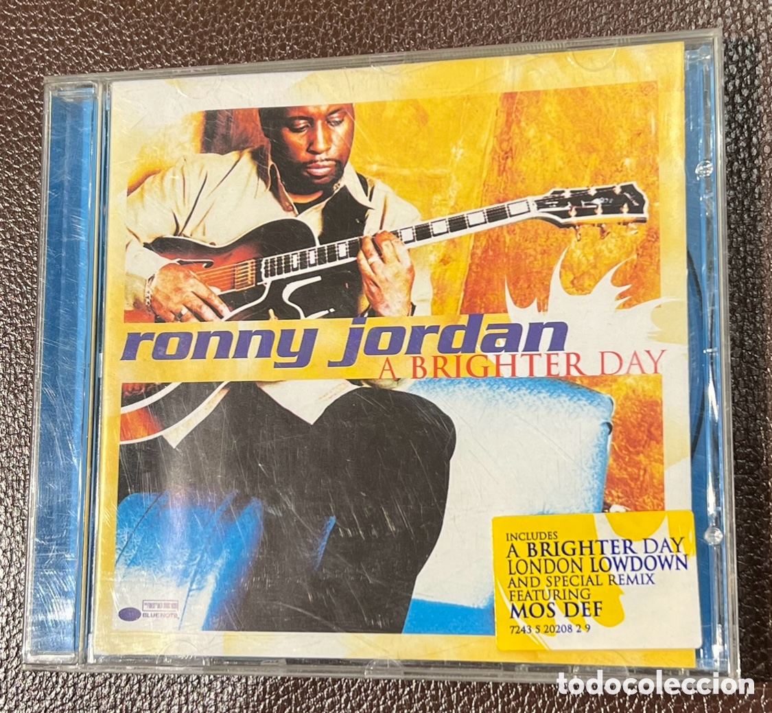 CDs de m&uacute;sica: CD. Ronny Jordan. &ldquo;A Brighter Day&rdquo;. - Foto 1