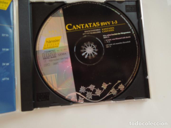 CDs de m&uacute;sica: BACH - CANTATAS BWV 1-3 - HELMUTH RILLING - CD - Foto 2