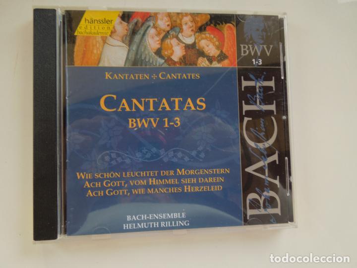 CDs de m&uacute;sica: BACH - CANTATAS BWV 1-3 - HELMUTH RILLING - CD - Foto 1