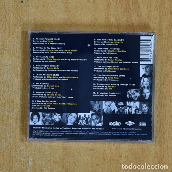 CDs de m&uacute;sica: ELTON JOHN AND TIM RICE - AIDA - CD - Foto 2