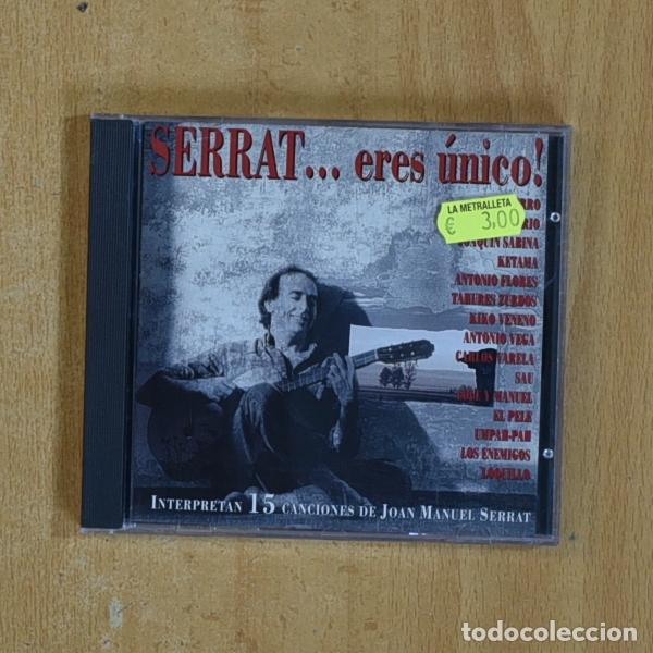 CDs de m&uacute;sica: VARIOS - SERRAT ERES UNICO - CD - Foto 1