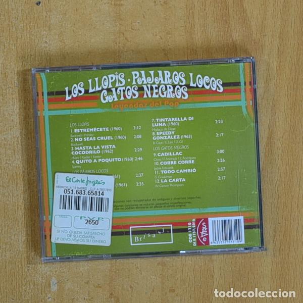 CDs de m&uacute;sica: VARIOS - LEYENDAS DEL POP - CD - Foto 2