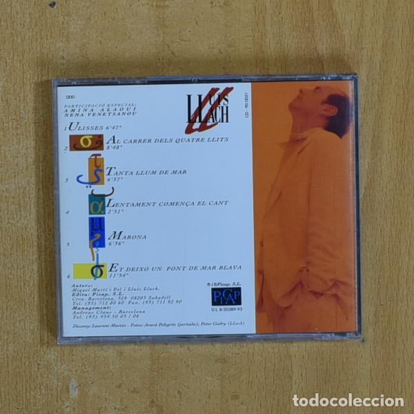 CDs de m&uacute;sica: LLUIS LLACH - UN PONT DE MAR CLAVA - CD - Foto 2