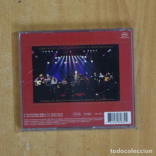 CDs de m&uacute;sica: KETAMA - DE AKI A KETAMA - CD - Foto 2