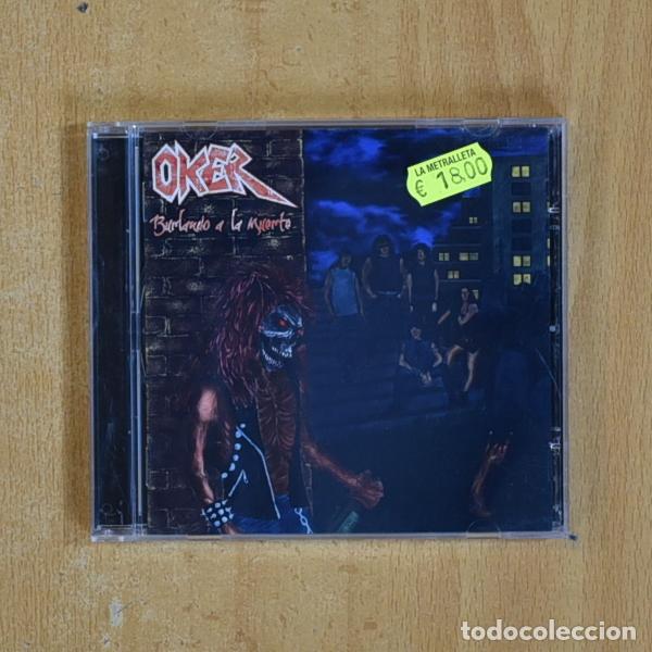 CDs de m&uacute;sica: OKER - BURLANDO A LA MUERTE - CD - Foto 1