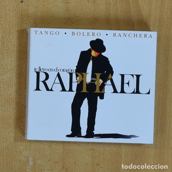 CDs de m&uacute;sica: RAPHAEL - TE LLEVO EN EL CORAZON - CD - Foto 1