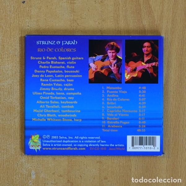 CDs de m&uacute;sica: STRUNZ & FARAH - RIO DE COLORES - CD - Foto 2