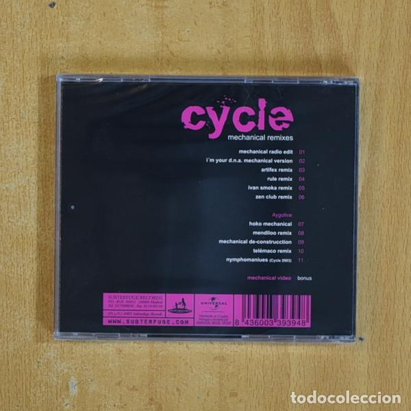 CDs de m&uacute;sica: CYCLE - MECHANICAL REMIXES - CD - Foto 2