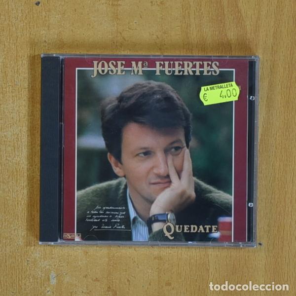 CDs de m&uacute;sica: JOSE MARIA FUERTES - QUEDATE - CD - Foto 1