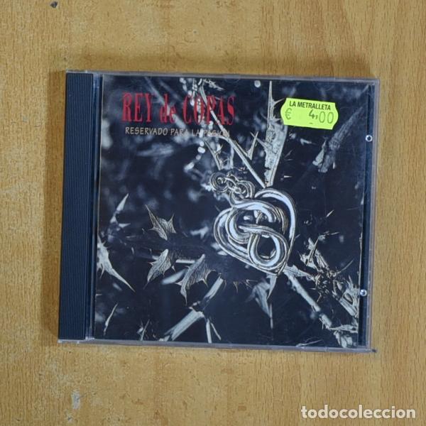 CDs de m&uacute;sica: REY DE COPAS - RESERVADO PARA LA PASION - CD - Foto 1