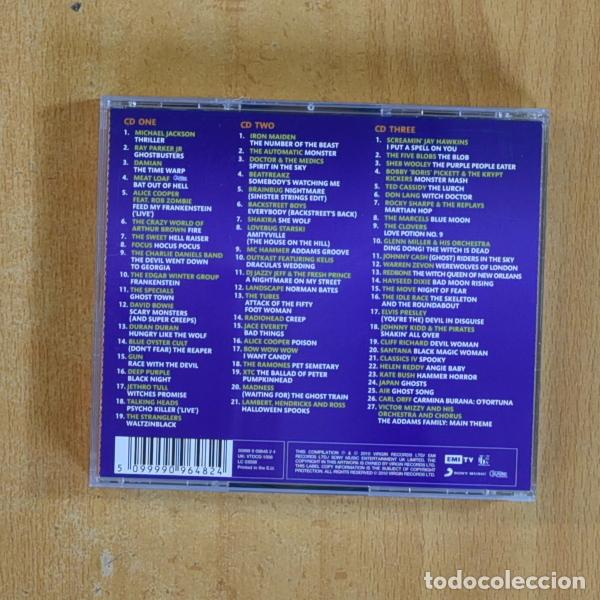 CDs de m&uacute;sica: VARIOS - MONSTER HALLOWEEN HITS - 3 CD - Foto 2