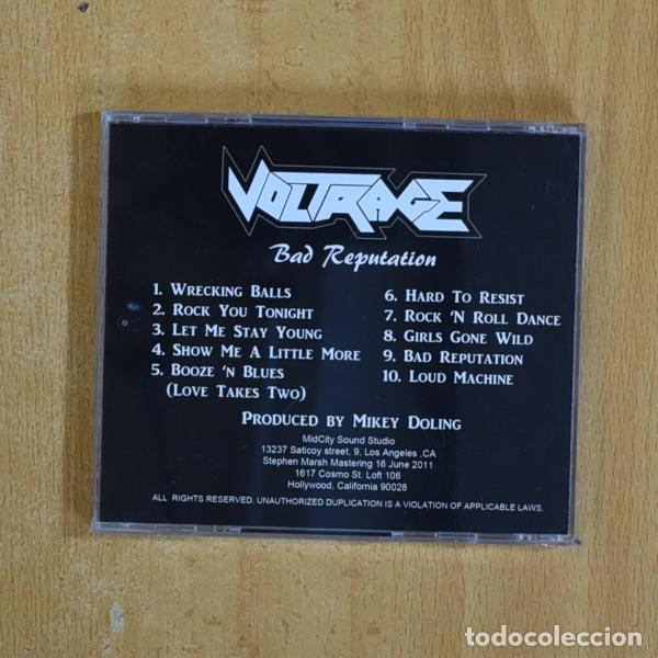 CDs de m&uacute;sica: VOLTRAGE - BAD REPUTATION - CD - Foto 2