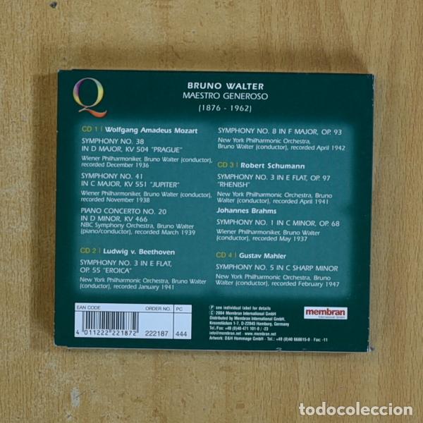 CDs de m&uacute;sica: WALTER - MAESTRO GENEROSO - 4 CD - Foto 2