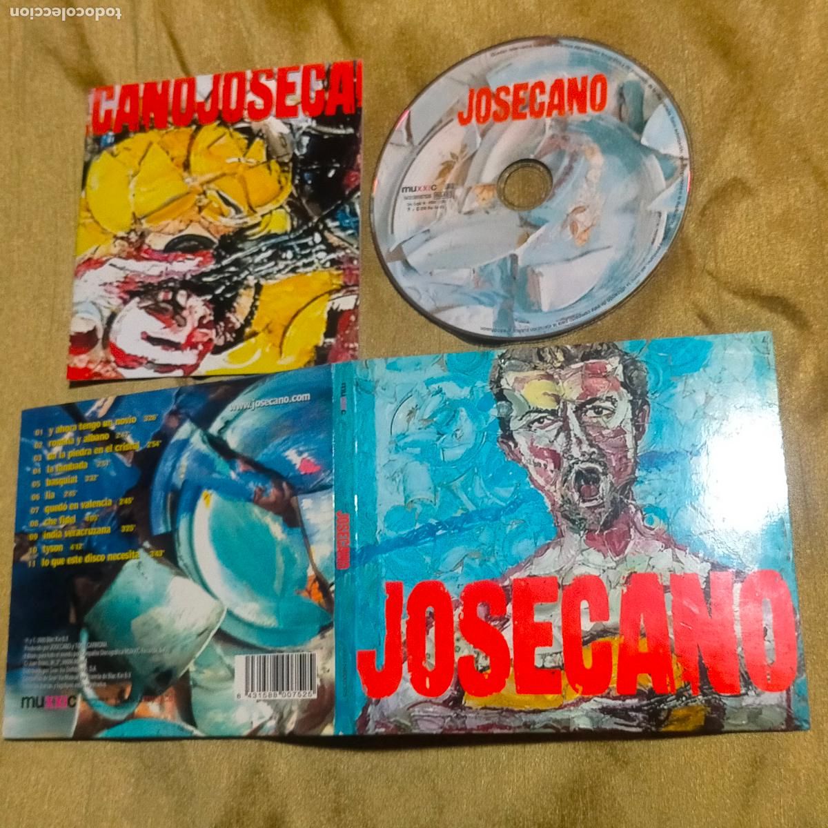 CDs de m&uacute;sica: JOSE CANO (CD DIGIPACK CON LIBRETO MUXXIC 2000) MECANO JOSECANO - Foto 1