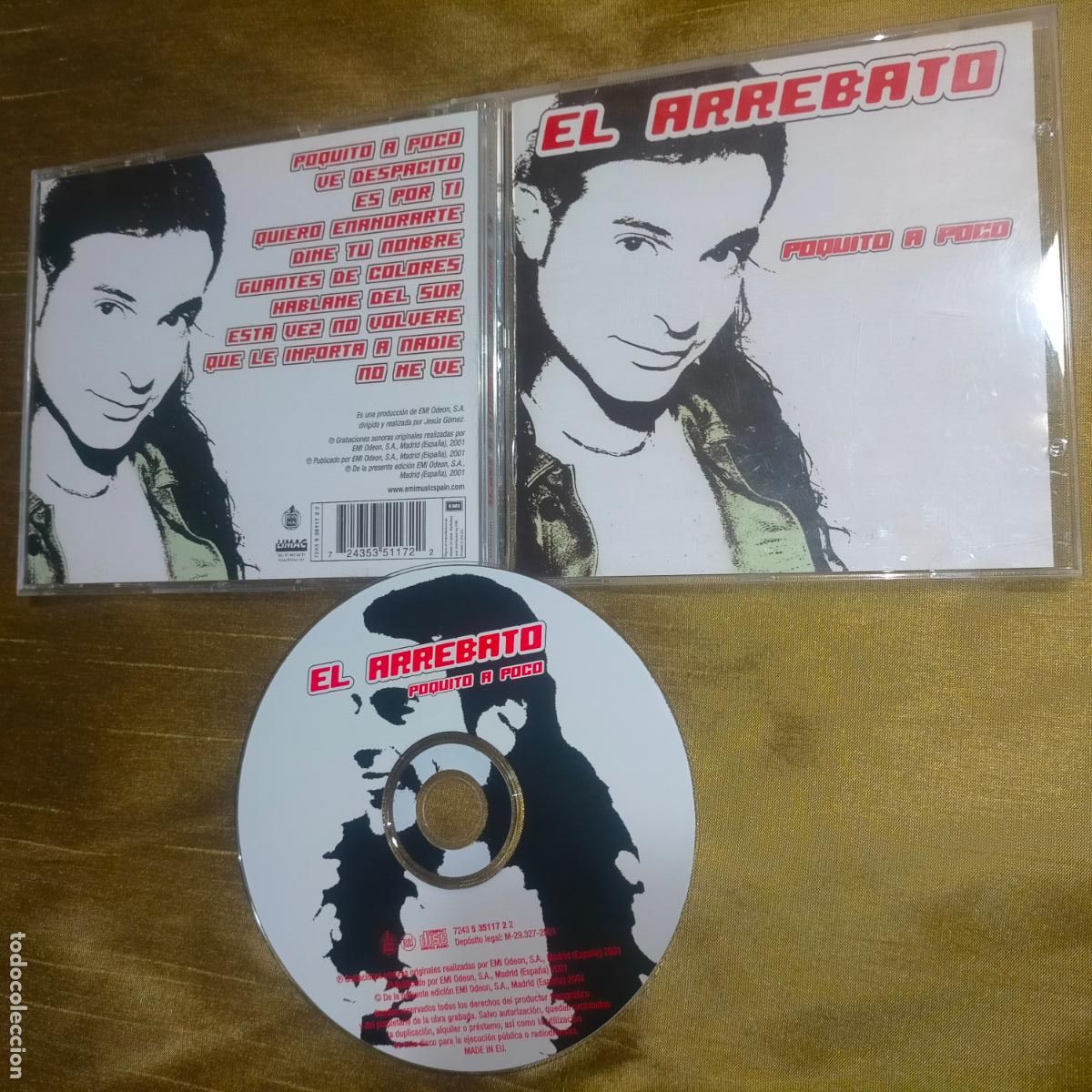 CDs de m&uacute;sica: CD ALBUM EL ARREBATO - Foto 1