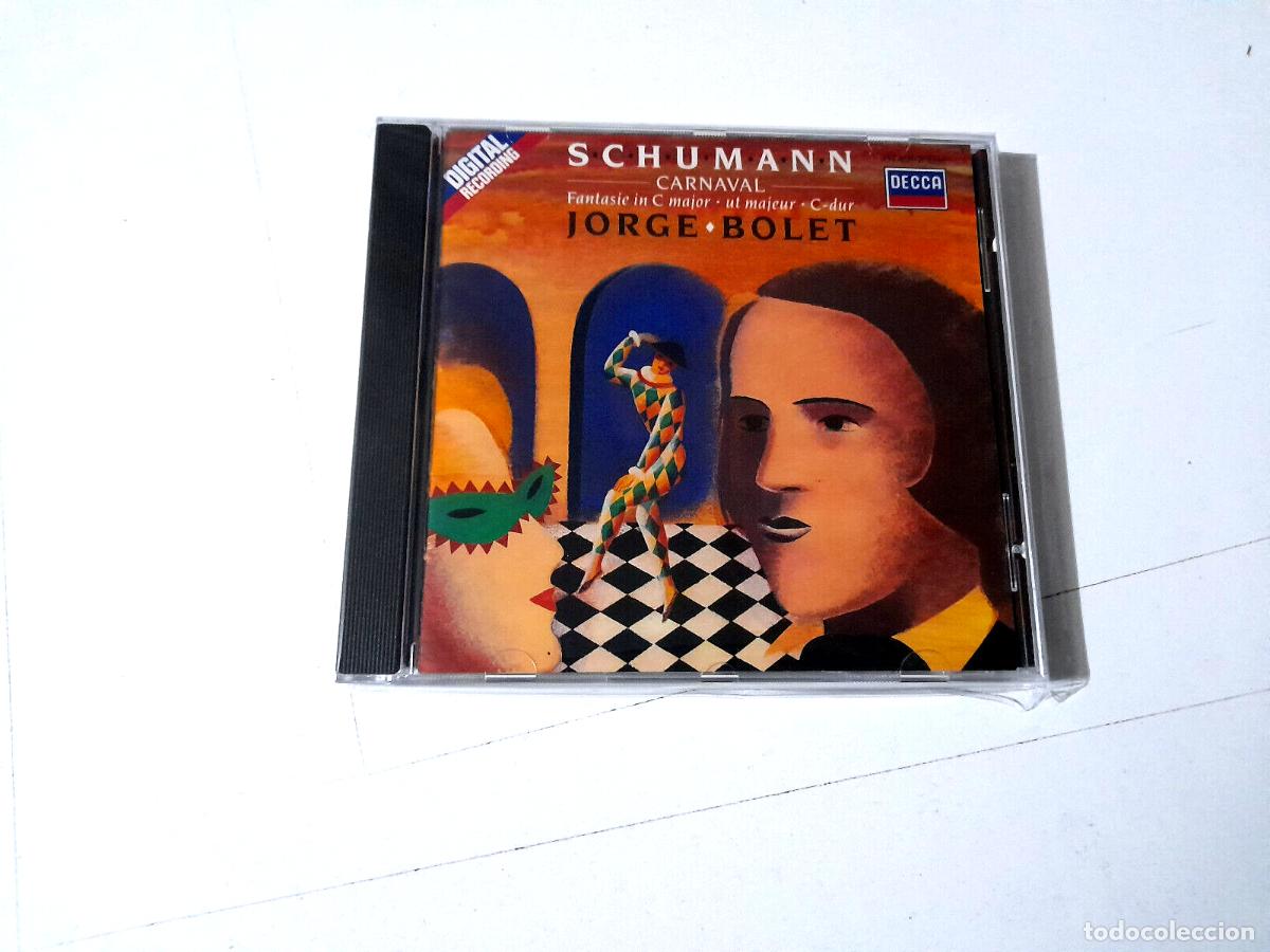 CDs de m&uacute;sica: JORGE BOLET &rdquo;SCHUMANN CARNAVAL&rdquo; CD 24 TRACKS COMO NUEVO - Foto 1