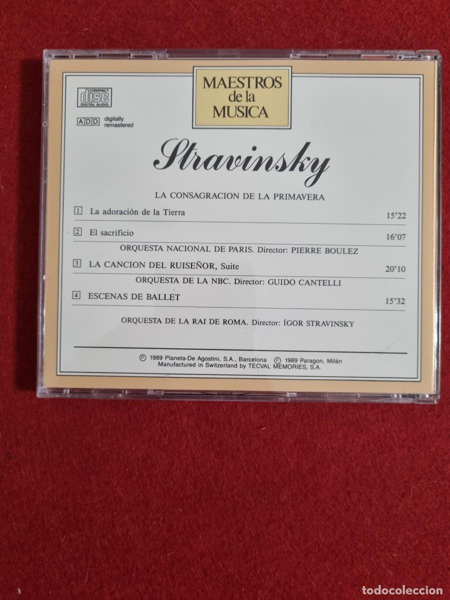 CDs de m&uacute;sica: (RC1) - CD. M&uacute;sica - STRAVINSKY - REF. 23 - Foto 2