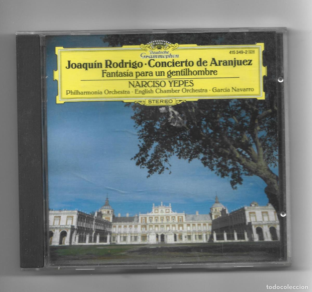 CDs de m&uacute;sica: JOAQUIN RODRIGO-CONCIERTO DE ARANJUEZ - Foto 1