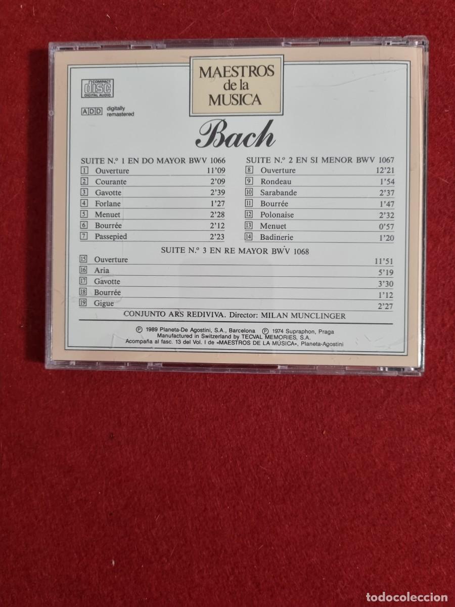 CDs de m&uacute;sica: (RC1) - CD. M&uacute;sica - BACH - REF. 13 - Foto 2