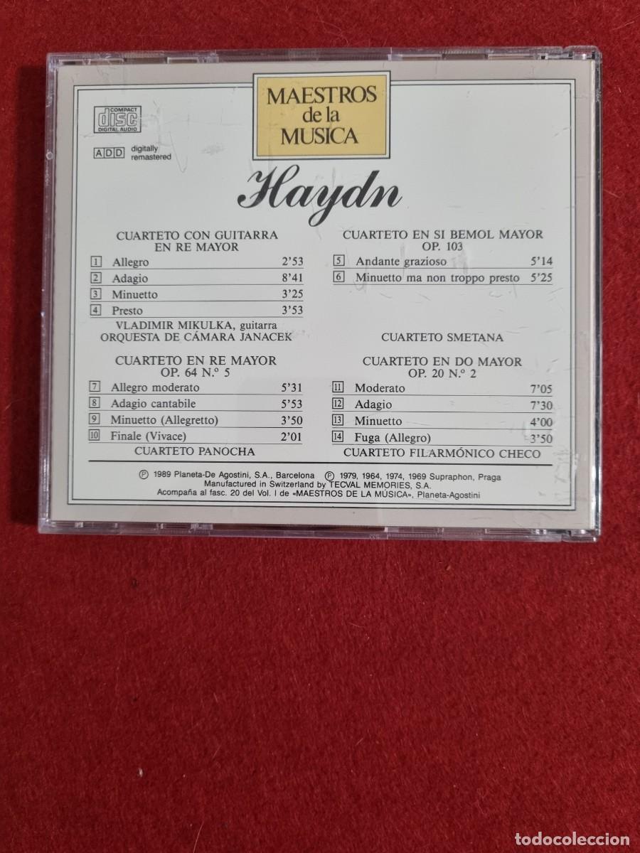 CDs de m&uacute;sica: (RC1) - CD. M&uacute;sica - HAYDN - REF. 20 - Foto 2