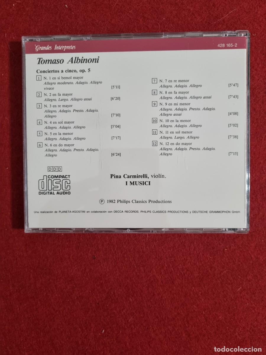 CDs de m&uacute;sica: (RC1) - CD. M&uacute;sica - ALBINONI - REF. 4281652 - Foto 2