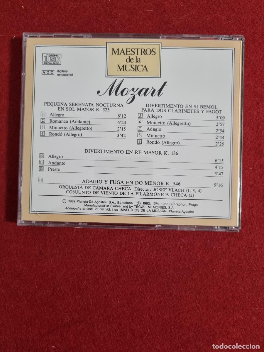 CDs de m&uacute;sica: (RC1) - CD. M&uacute;sica - MOZART - REF. 25 - Foto 2