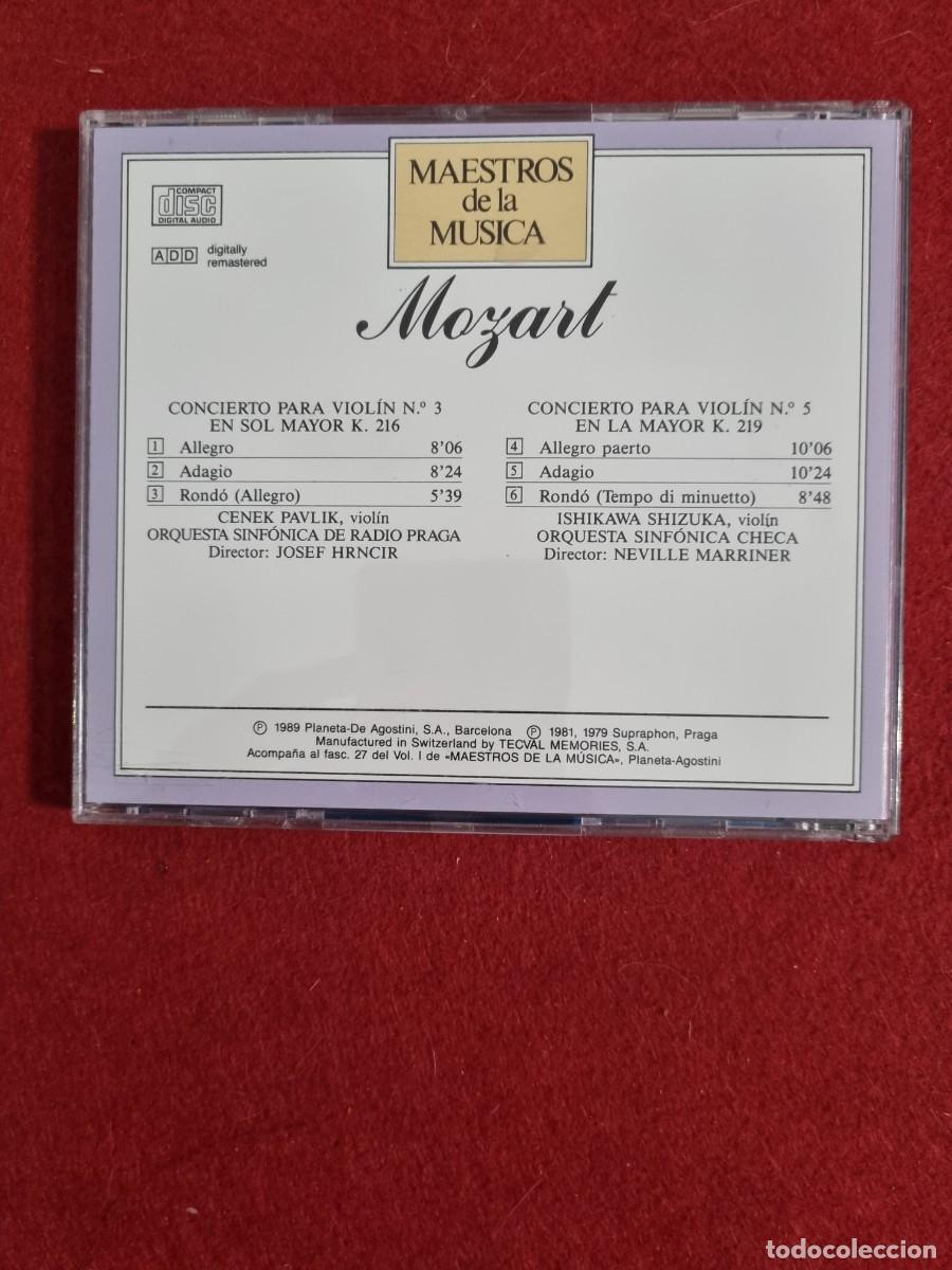 CDs de m&uacute;sica: (RC1) - CD. M&uacute;sica - MOZART - REF. 27 - Foto 2