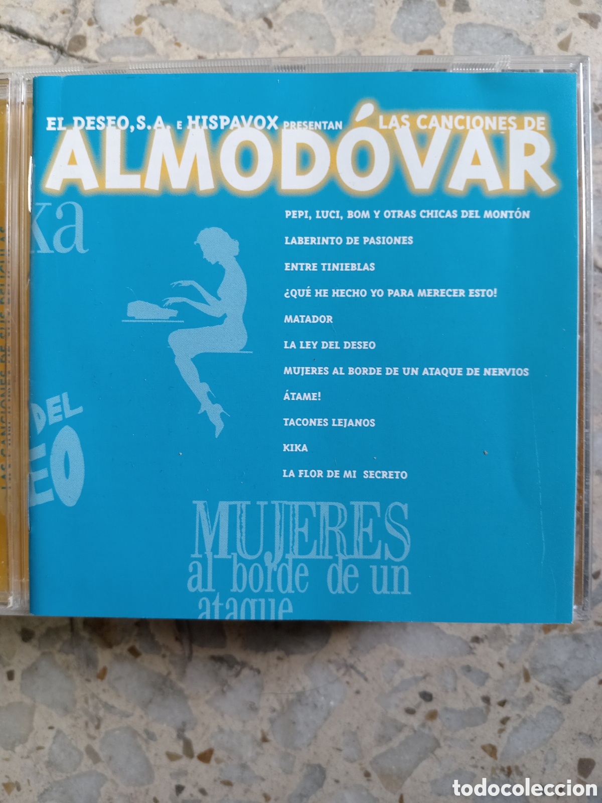 CDs de m&uacute;sica: CD LAS CANCIONES DE ALMODOVAR BSO - Foto 1
