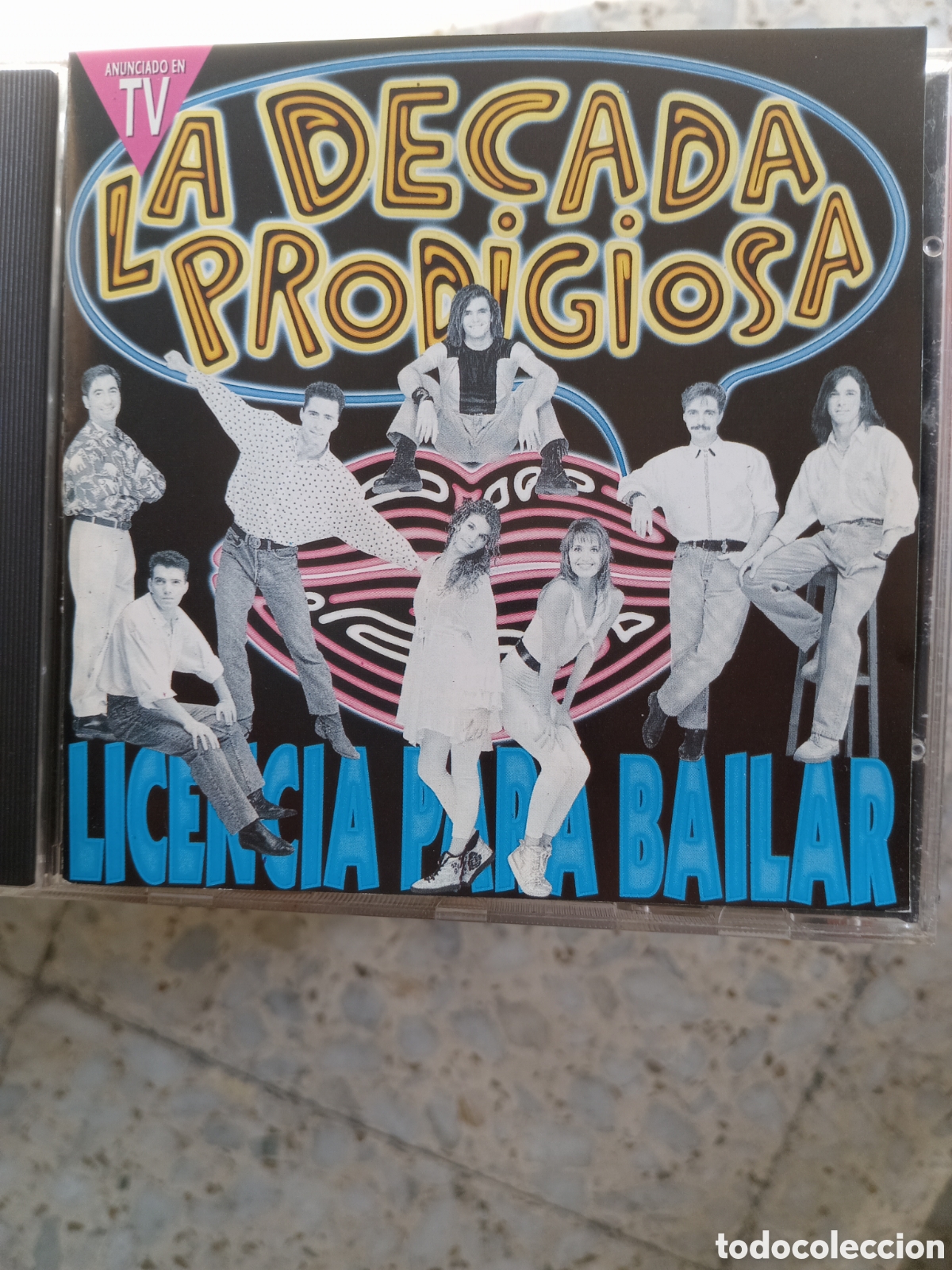 CDs de m&uacute;sica: CD LA DECADA PRODIGIOSA LICENCIA PARA BAILAR - Foto 1