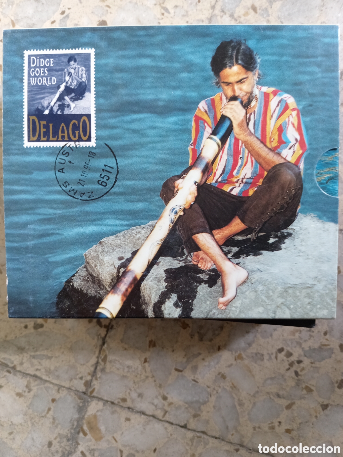 CDs de m&uacute;sica: CD DELAGO DIDGE GOES WORLD - Foto 1