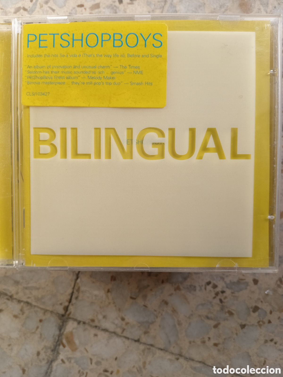 CDs de m&uacute;sica: CD PET SHOP BOYS BILINGUAL - Foto 1