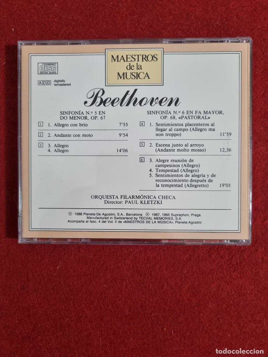 CDs de m&uacute;sica: (RC1) - CD. M&uacute;sica - BEETHOVEN - REF. 4 - Foto 2