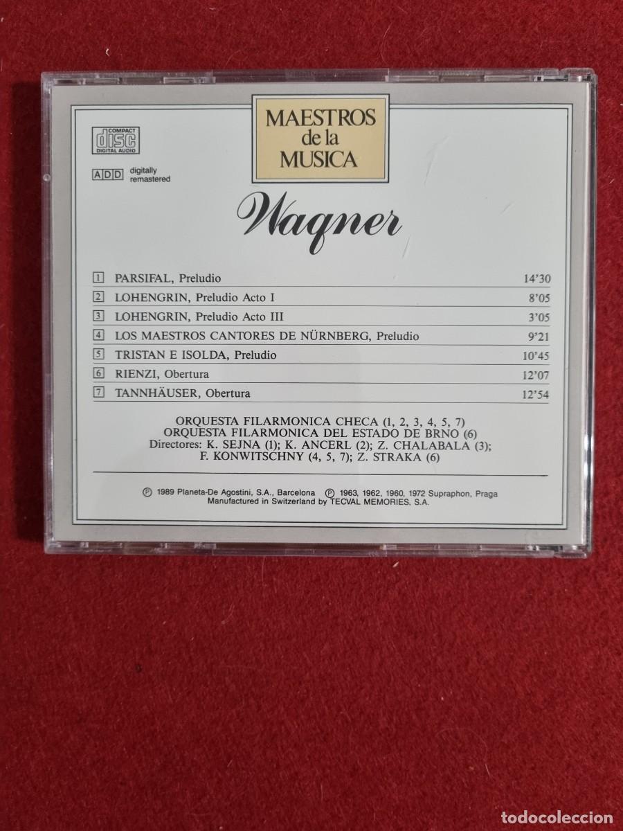 CDs de m&uacute;sica: (RC1) - CD. M&uacute;sica - WAGNER - REF. 27 - Foto 2