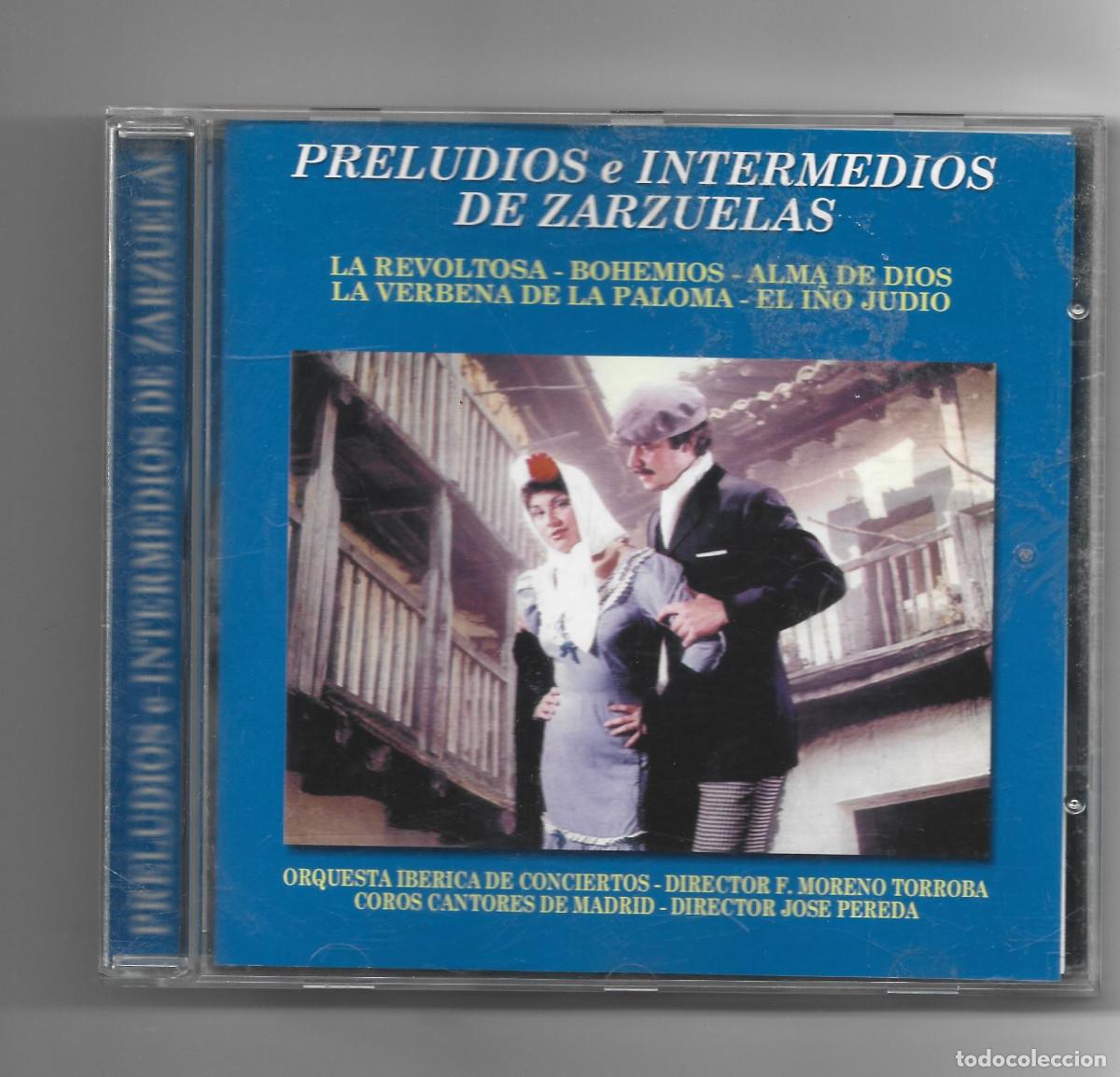 CDs de m&uacute;sica: PRELUDIOS E INTERMEDIOS DE ZARZUELAS-VOL.2 - Foto 1
