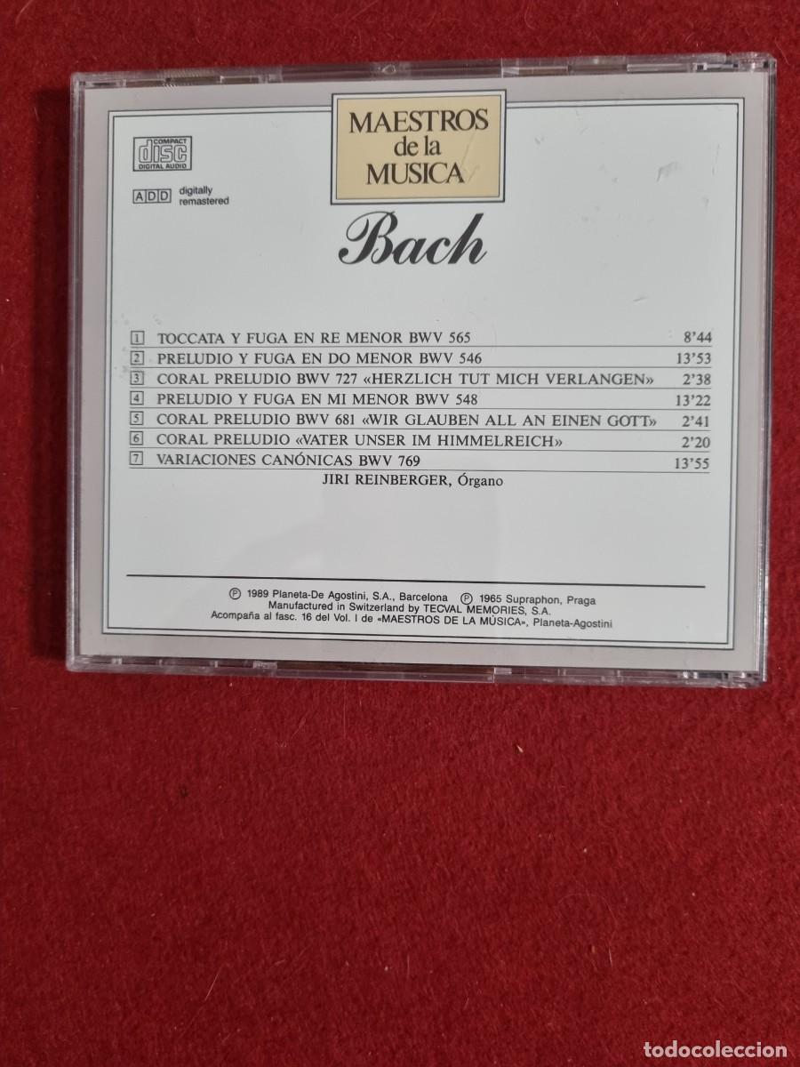 CDs de m&uacute;sica: (RC1) - CD. M&uacute;sica - BACH - REF. 16 - Foto 2