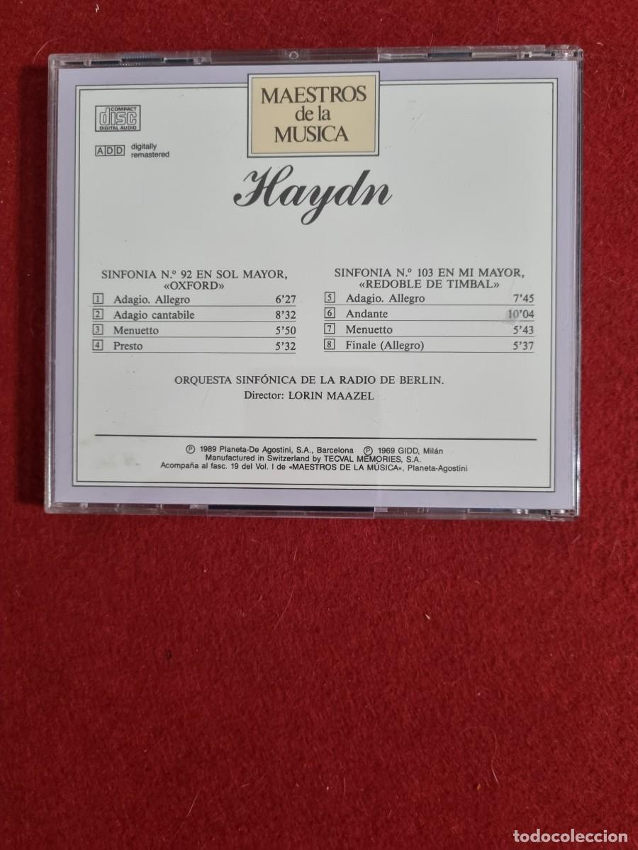 CDs de m&uacute;sica: (RC1) - CD. M&uacute;sica - HAYDN - REF. 19 - Foto 2