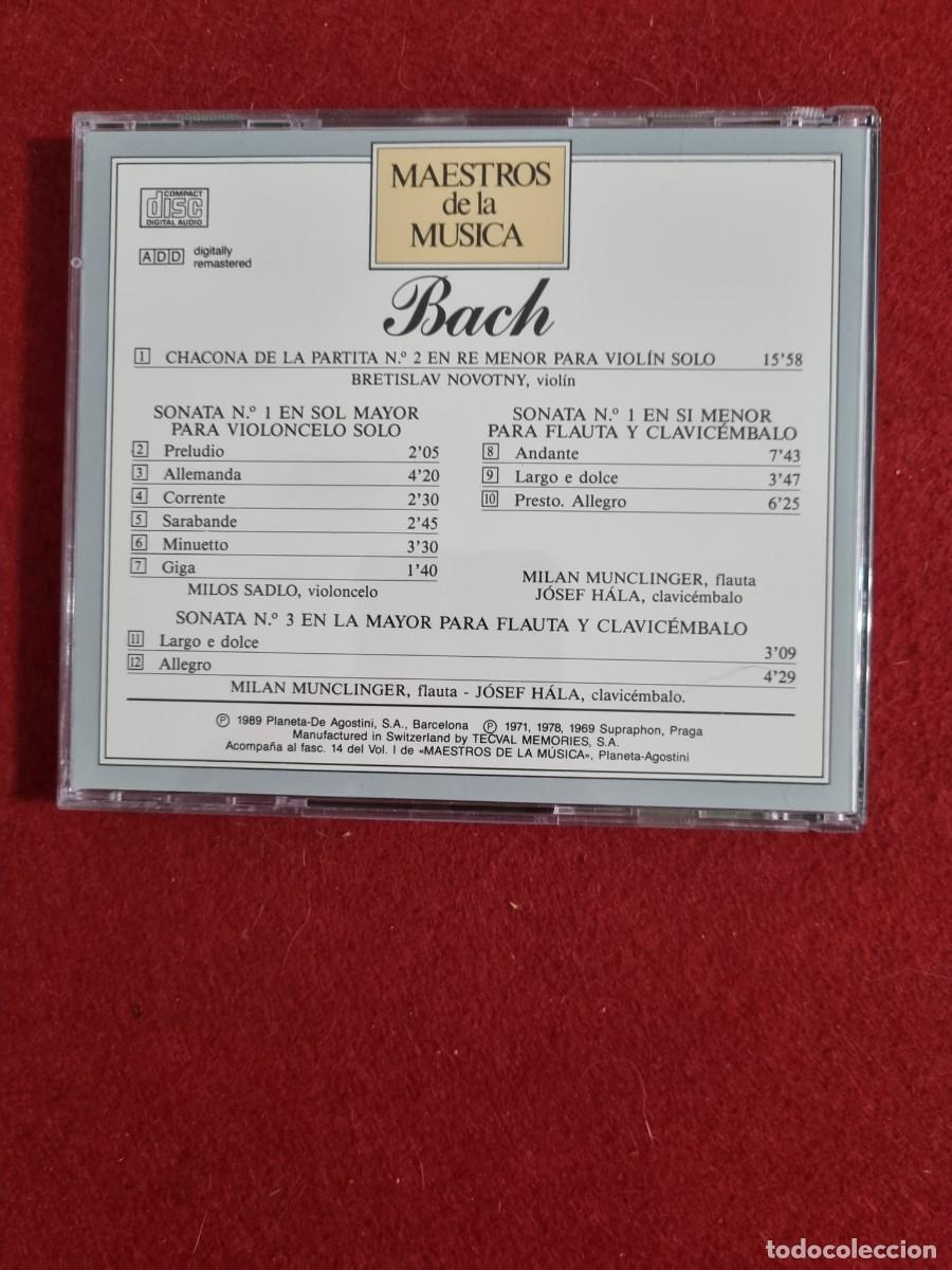 CDs de m&uacute;sica: (RC1) - CD. M&uacute;sica - BACH - REF. 14 - Foto 2
