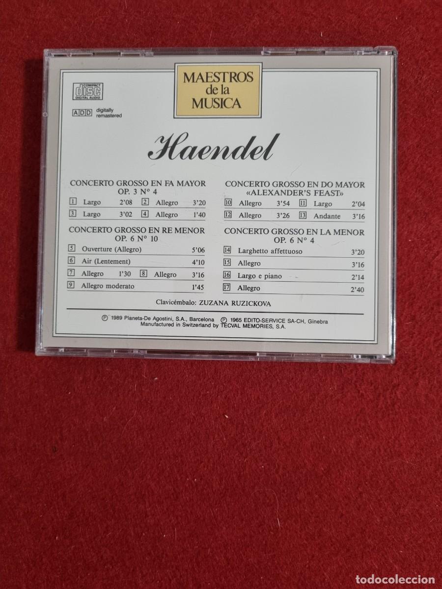 CDs de m&uacute;sica: (RC1) - CD. M&uacute;sica - HAENDEL - REF. 8 - Foto 2