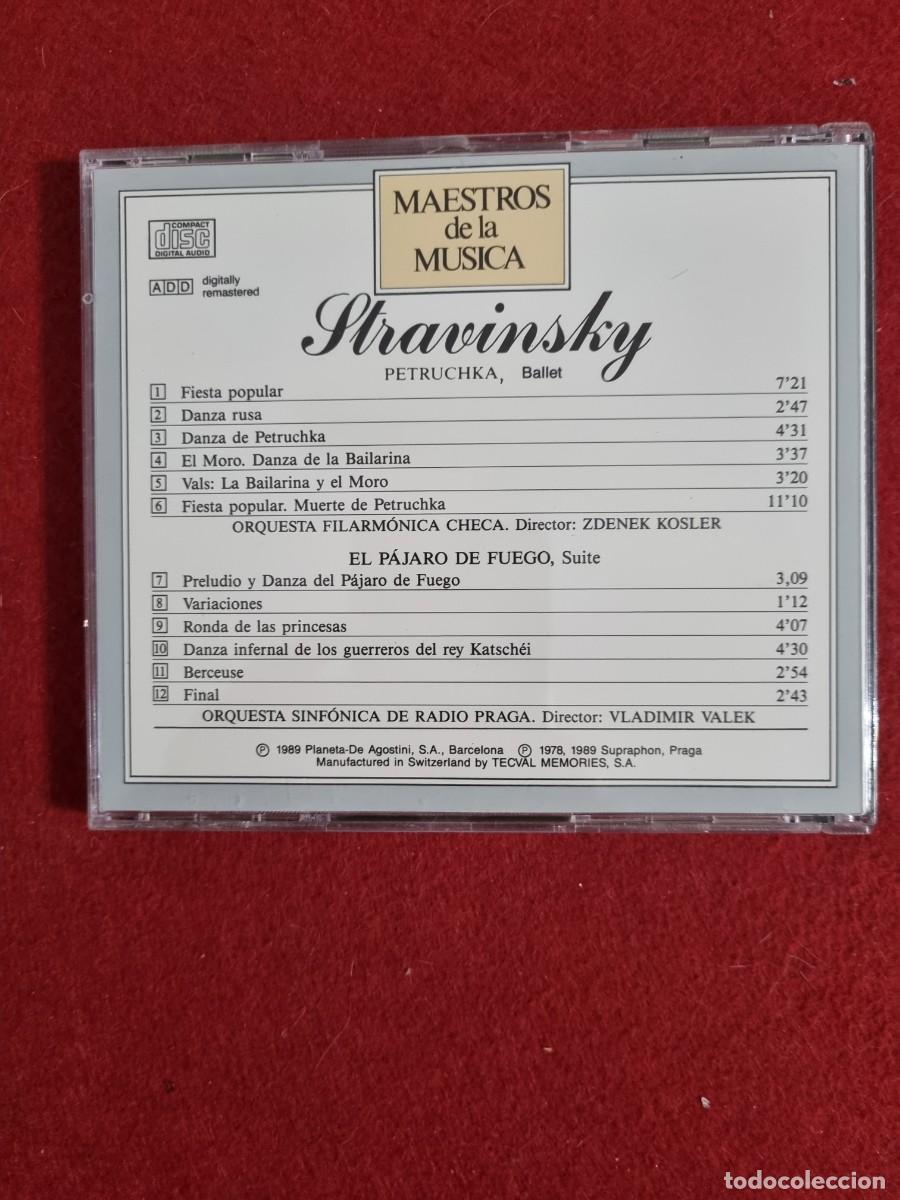 CDs de m&uacute;sica: (RC1) - CD. M&uacute;sica - STRAVINSKY - REF. 22 - Foto 2