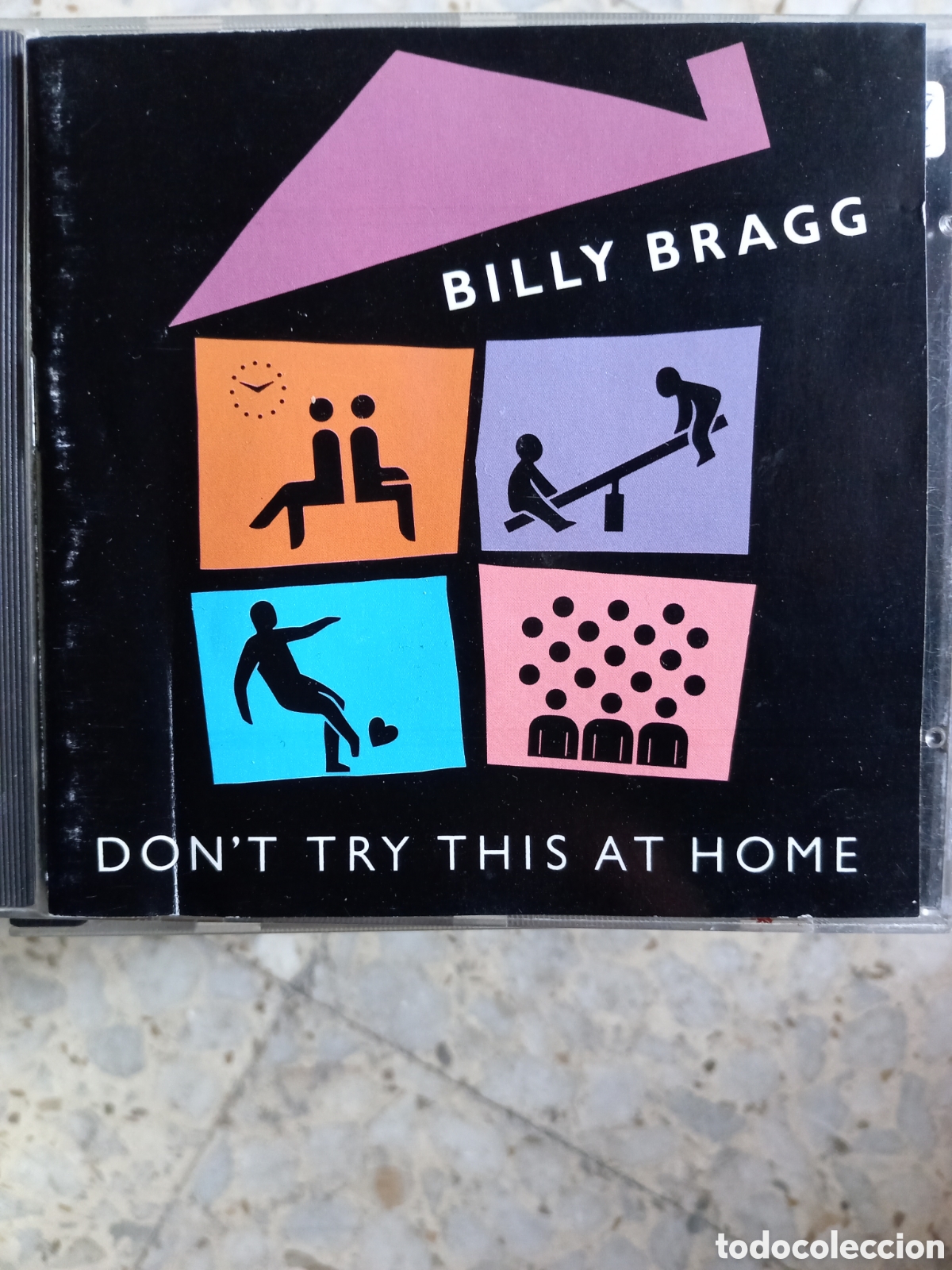CDs de m&uacute;sica: CD BILLY BRAGG DON&acute;T TRY THIS AT HOME - Foto 1