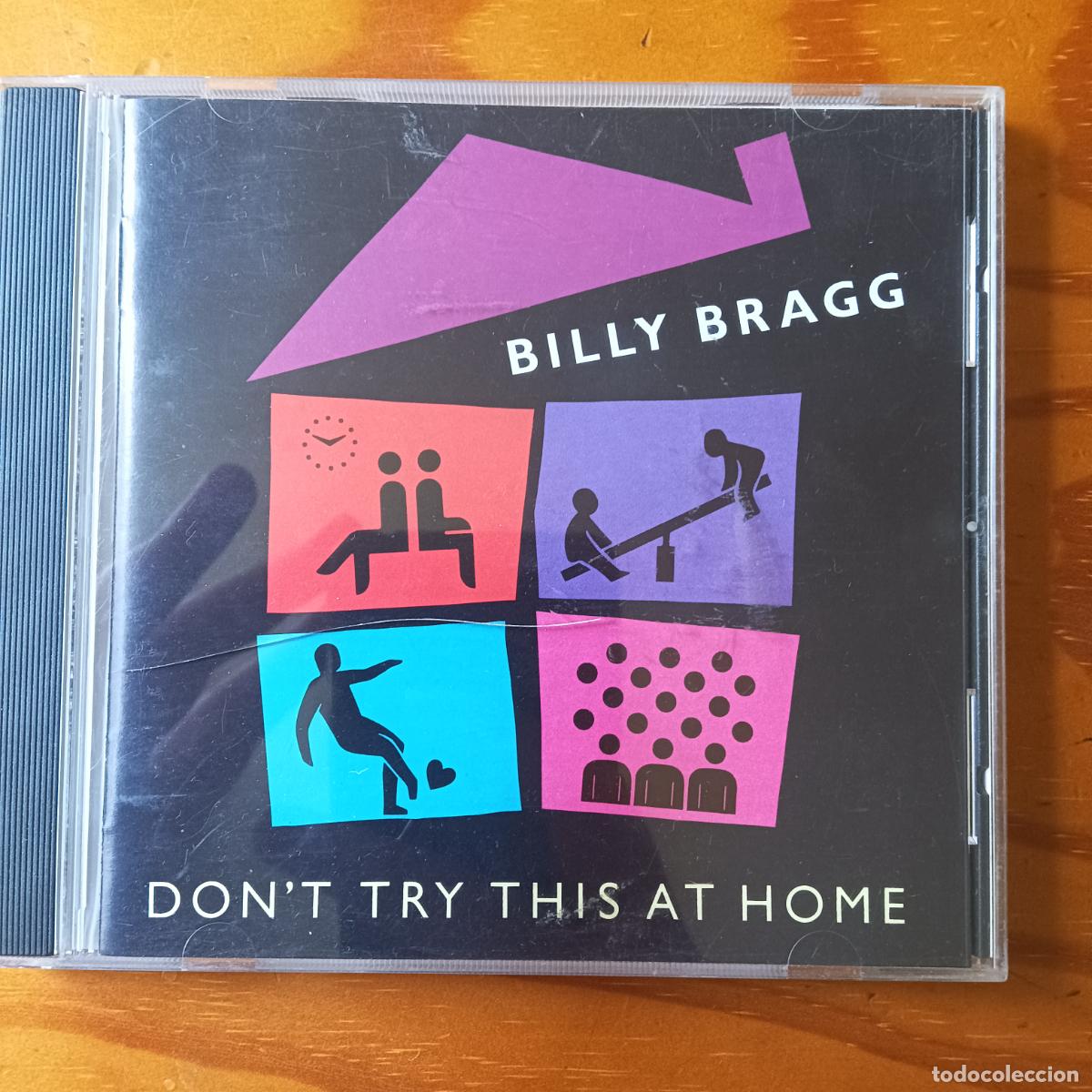 CDs de m&uacute;sica: BILLY BRAGG, DONT TRY THIS AT HOME. CD - Foto 1