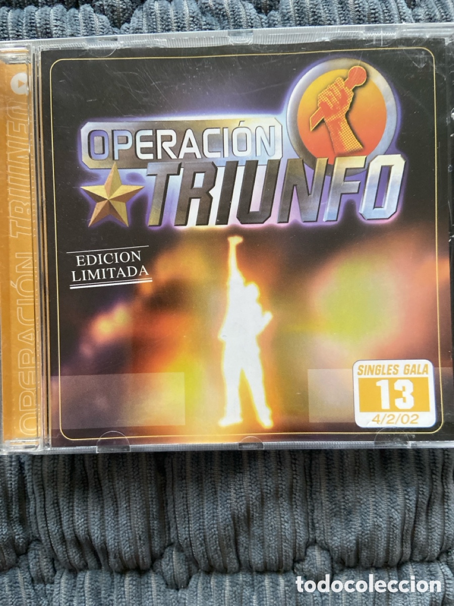 CDs de m&uacute;sica: Operaci&oacute;n triunfo gala 13 - Foto 1