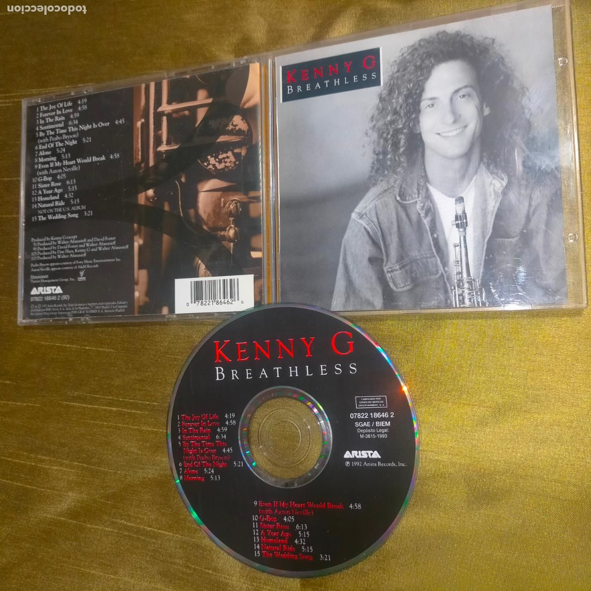 Music CDs: cd album kennyg 15 temas