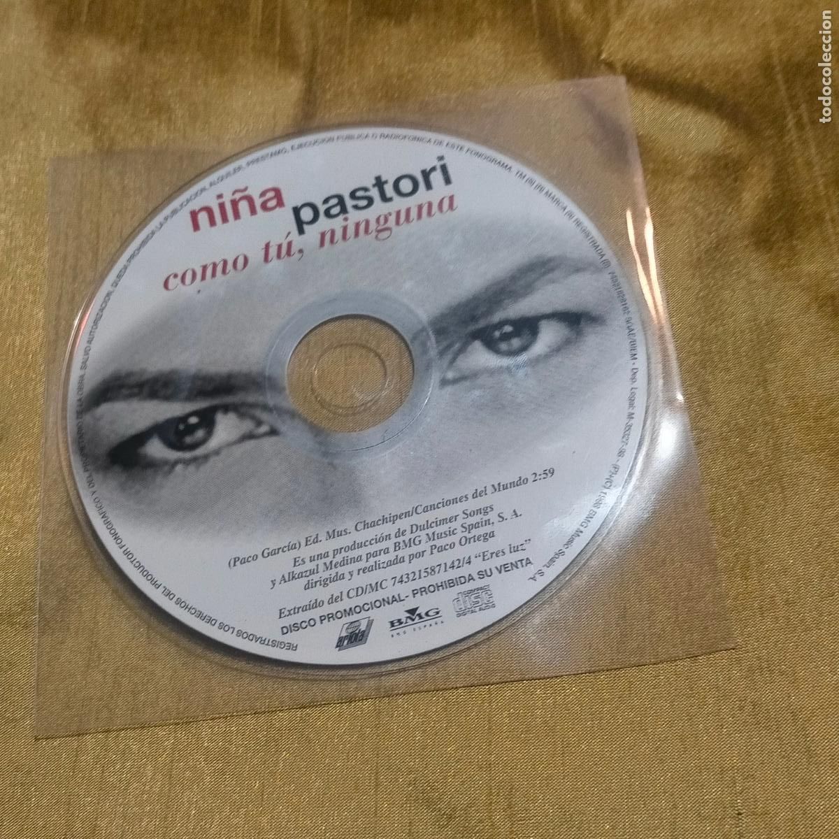 CDs de m&uacute;sica: ce single ni&ntilde;a pastori - Foto 1