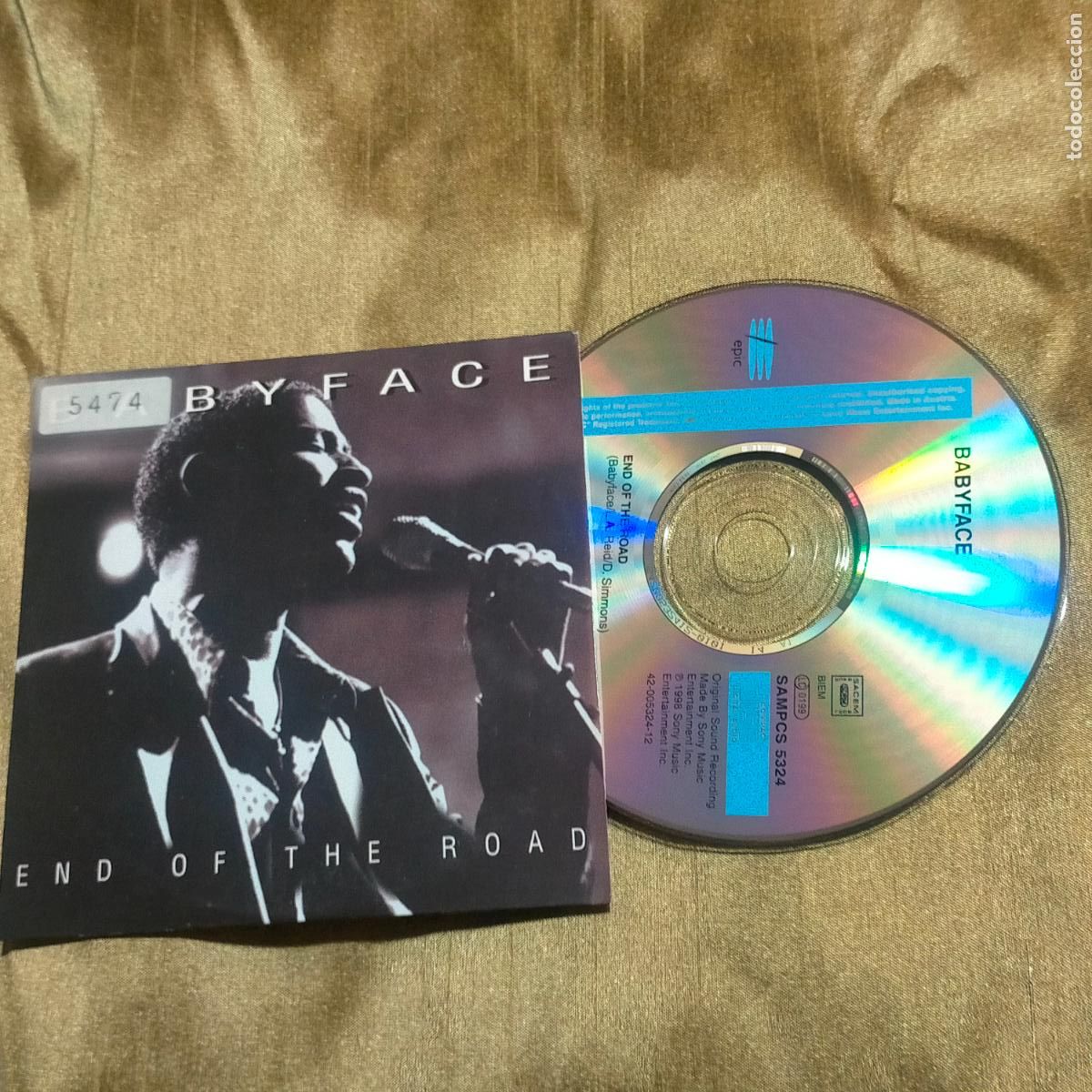 CDs de m&uacute;sica: ce single babyface - Foto 1